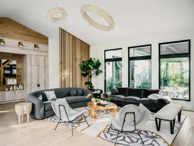 Modern Family Home Living Room. Ranch House Modern  by Noz Design.