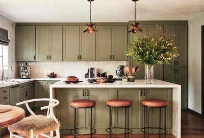  Eclectic Family Home Kitchen. Wiley-Morelli Residence by Stefani Stein.