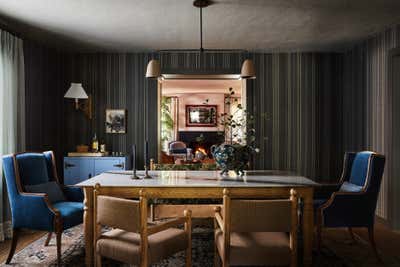  Eclectic Dining Room. Wiley-Morelli Residence by Stefani Stein.