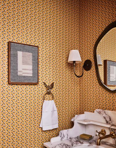  Maximalist Bathroom. Wiley-Morelli Residence by Stefani Stein.