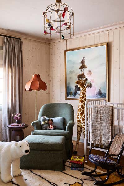 Bohemian Family Home Children's Room. Wiley-Morelli Residence by Stefani Stein.