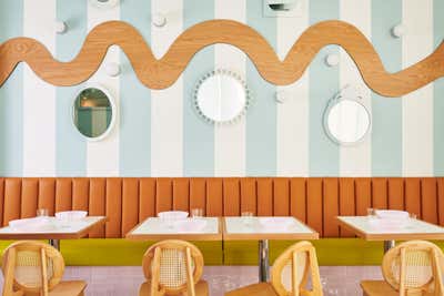  Eclectic Restaurant Entry and Hall. Hilda and Jesse by Noz Design.