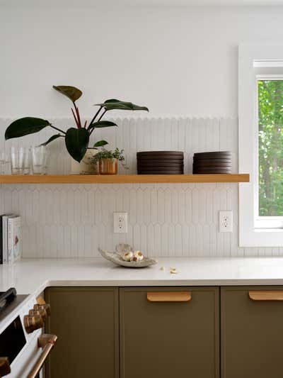 Contemporary Kitchen. Catskills Weekend by Ana Claudia Design.