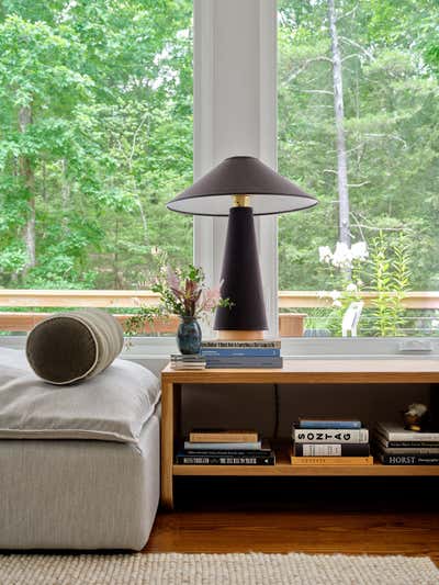 Contemporary Country House Living Room. Catskills Weekend by Ana Claudia Design.