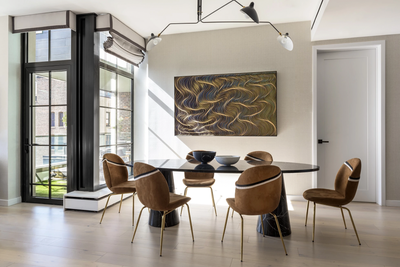  Contemporary Dining Room. Chelsea by Lucinda Loya Interiors.