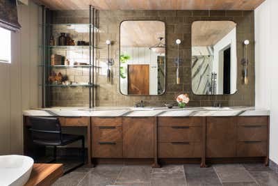  Modern Family Home Bathroom. Cheviot Hills Modern by Deirdre Doherty Interiors, Inc..