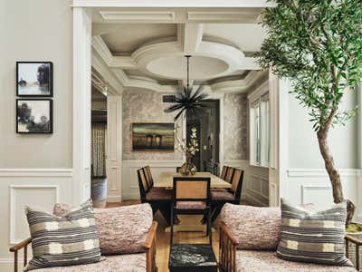  Transitional Family Home Dining Room. Studio City Transitional by Deirdre Doherty Interiors, Inc..