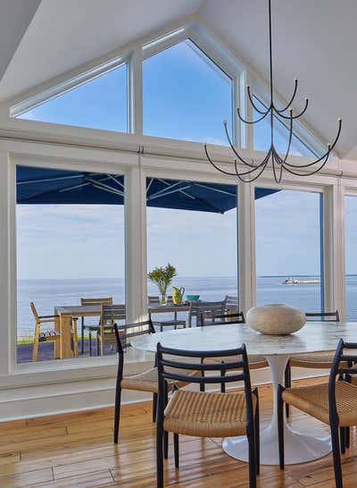 Modern Beach House Dining Room. Baywatch by Interior Matter.