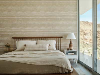 Modern Bedroom. Palm Desert Vintage Modern by Deirdre Doherty Interiors, Inc..