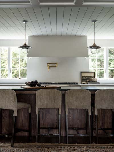  Cottage Family Home Kitchen. English Modernist by Moore House Design.