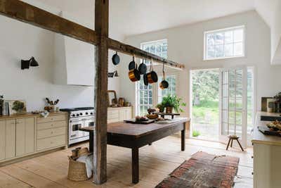  British Colonial Kitchen. Coasters Chance Cottage by Moore House Design.