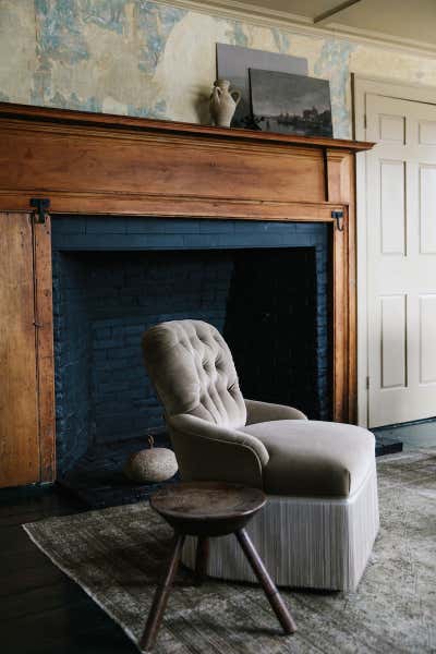  English Country Country House Living Room. Coasters Chance Cottage by Moore House Design.