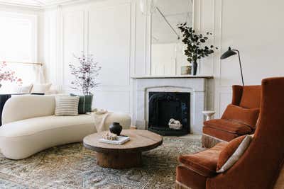 Bohemian Living Room. The Pavilion Apartment by Moore House Design.