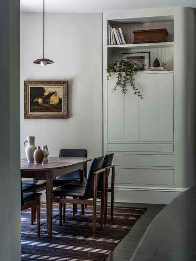  Victorian Family Home Dining Room. The Vintage Brutalist by Moore House Design.