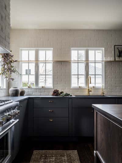  English Country Country House Kitchen. The Colonial Modernist by Moore House Design.