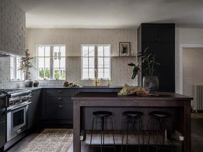  English Country Kitchen. The Colonial Modernist by Moore House Design.