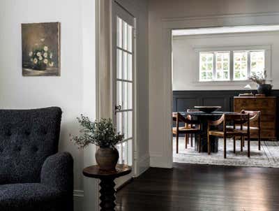  English Country Country House Dining Room. The Colonial Modernist by Moore House Design.