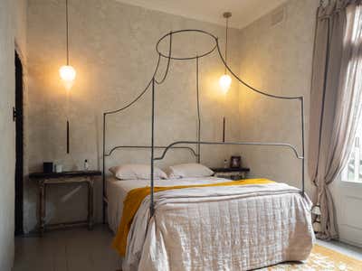  French Bohemian Bedroom. Marché by Stewart + Stewart Design.