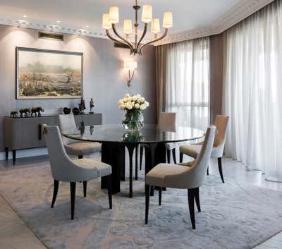  Apartment Dining Room. Objet by Stewart + Stewart Design.