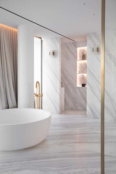  Contemporary Family Home Bathroom. Ingot by Stewart + Stewart Design.
