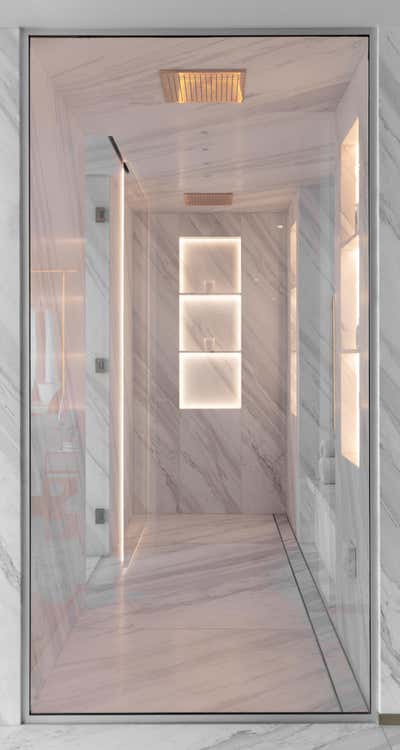  Contemporary Transitional Family Home Bathroom. Ingot by Stewart + Stewart Design.