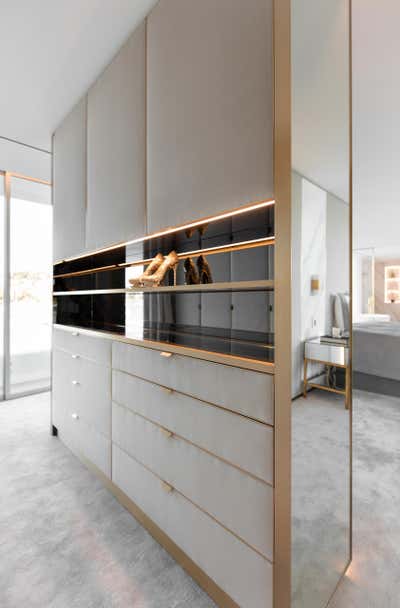 Contemporary Storage Room and Closet. Ingot by Stewart + Stewart Design.
