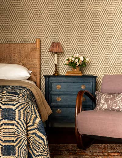  English Country Bedroom. Cow Hollow by Heidi Caillier Design.