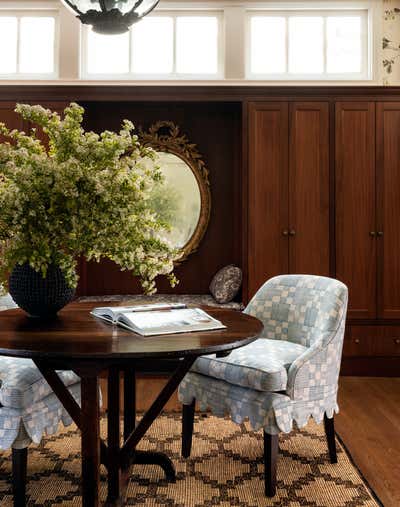 English Country Entry and Hall. Cow Hollow by Heidi Caillier Design.