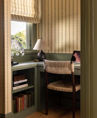  Eclectic Office and Study. Kentfield by Heidi Caillier Design.