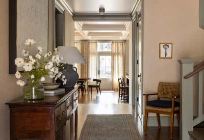  Traditional Entry and Hall. Larkspur by Heidi Caillier Design.