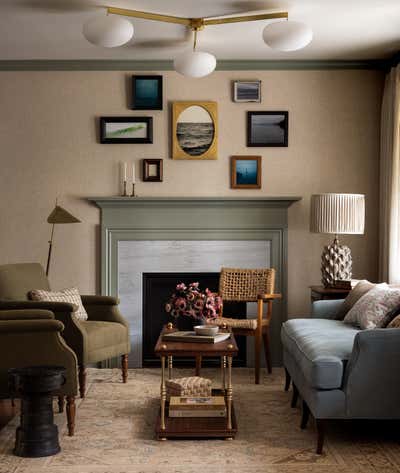  Traditional Living Room. Larkspur by Heidi Caillier Design.