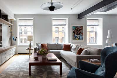  Transitional Apartment Living Room. Merchant's House by Damon Liss Design.