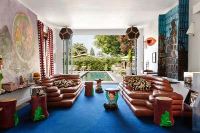  Craftsman Living Room. Angelino Heights Residence by Charlap Hyman & Herrero.