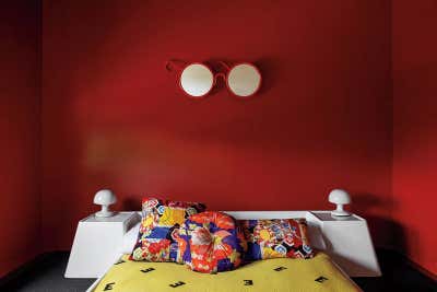  Craftsman Bedroom. Angelino Heights Residence by Charlap Hyman & Herrero.
