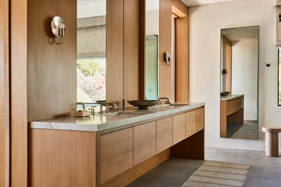  Modern Family Home Bathroom. Hills of Santa Barbara by Corinne Mathern Studio.