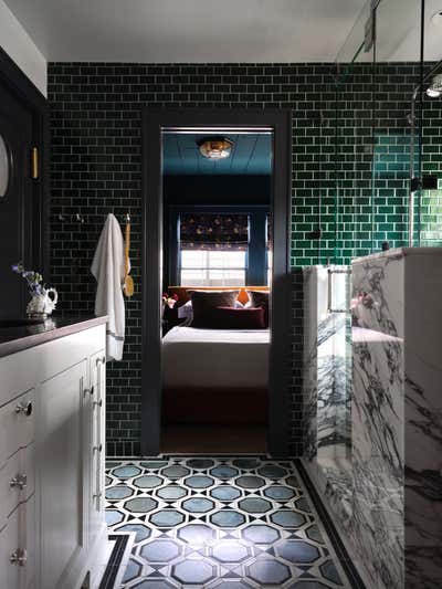  Art Deco Bathroom. Clarksville by Avery Cox Design.