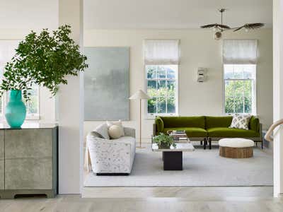  Minimalist Organic Beach House Living Room. Sagaponack Home by Tori Golub Interior Design.