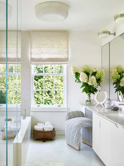 Minimalist Modern Beach House Bathroom. Sagaponack Home by Tori Golub Interior Design.