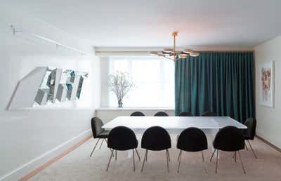  Contemporary Apartment Dining Room. New York City Apartment by Tori Golub Interior Design.