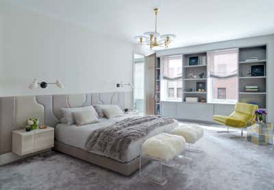  Eclectic Apartment Bedroom. New York City Apartment by Tori Golub Interior Design.