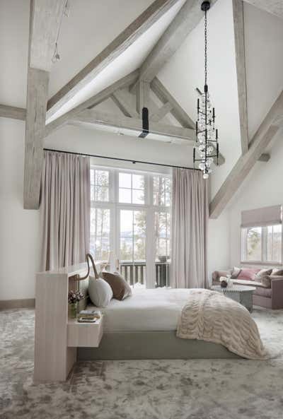  Organic Modern Bedroom. Colorado Ski Chalet by Tori Golub Interior Design.