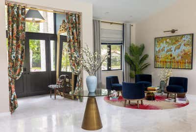 Maximalist Entry and Hall. high pines residence by mr alex TATE.