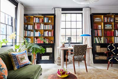  Eclectic Family Home Office and Study. Heneage Street | A Georgian Family Home by Studio Ashby.
