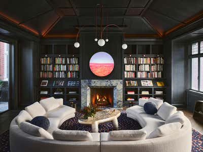  Contemporary Family Home Living Room. Presidio Heights by NICOLEHOLLIS.