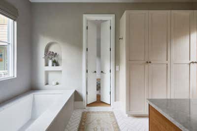  Organic Family Home Bathroom. Bryker Woods by Avery Cox Design.