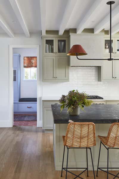 Transitional Kitchen. Bryker Woods by Avery Cox Design.