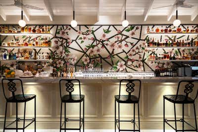  Coastal Contemporary Hotel Bar and Game Room. Point Grace Hotel by Young Huh Interior Design.