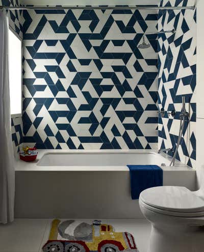  Craftsman Bathroom. West Chelsea Loft by de la Torre design studio llc.