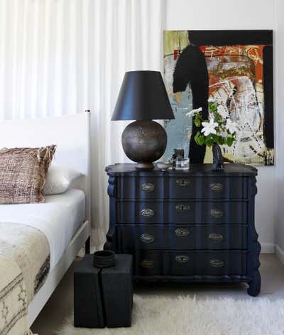  Mid-Century Modern Country House Bedroom. Artist's Retreat by Michael Del Piero Good Design.