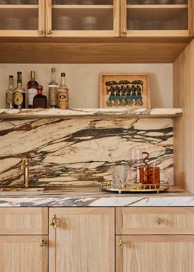 Mid-Century Modern Vacation Home Bar and Game Room. Aspen Mountain Retreat by Bunsa Studio.